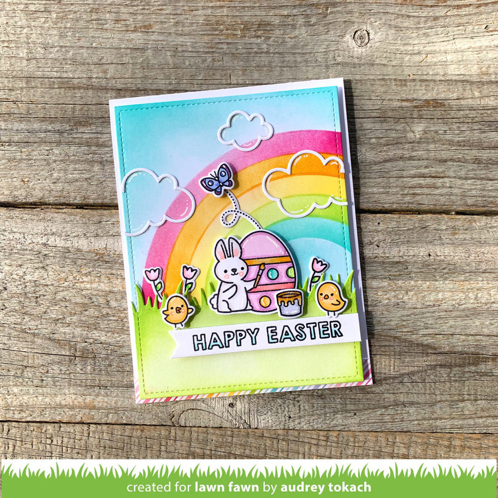 Lawn Fawn Corner Rainbow Stencils (2pcs) (LF3109) (OUTLET) Lawn Fawn Corner Rainbow Stencils (2pcs) (LF3109) (OUTLET)