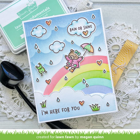 Lawn Fawn Corner Rainbow Stencils (2pcs) (LF3109) (OUTLET) Lawn Fawn Corner Rainbow Stencils (2pcs) (LF3109) (OUTLET)