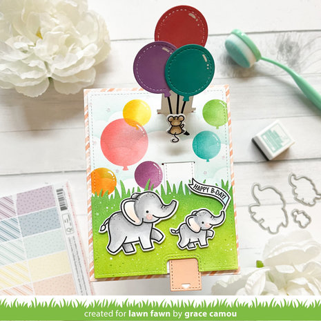 Lawn Fawn Pull 'n Pop Pull Tab Lawn Cuts (LF3090) (OUTLET)