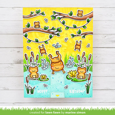 Lawn Fawn Pull 'n Pop Pull Tab Lawn Cuts (LF3090) (OUTLET)