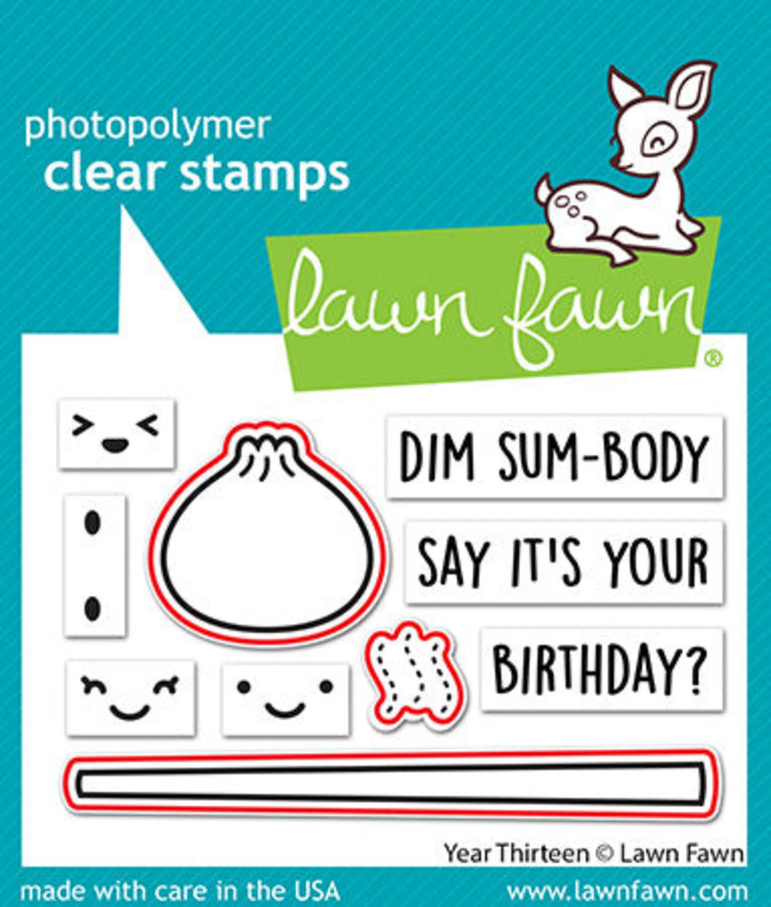 Lawn Fawn Year Thirteen Lawn Cuts (LF3085) (DISCONTINUED)