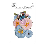 Prima Marketing Spring Abstract Flowers Traced Memories (12pcs) (663223) (DISCONTINUED)