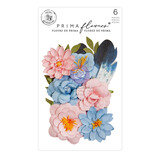 Prima Marketing Spring Abstract Flowers Painted Notes (10pcs) (663230) (DISCONTINUED)