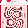 Woodware Worn Lines Stencil (FRST067) (OUTLET) Woodware Worn Lines Stencil (FRST067) (OUTLET)