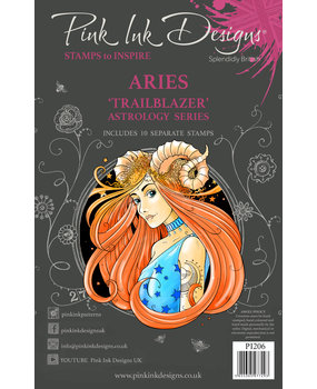 Pink Ink Designs Aries "Trailblazer" A5 Clear Stamps (PI206) (OUTLET) Pink Ink Designs Aries "Trailblazer" A5 Clear Stamps (PI206) (OUTLET)