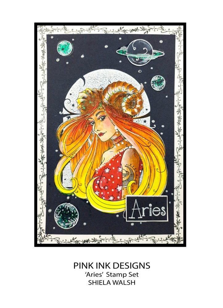 Pink Ink Designs Aries "Trailblazer" A5 Clear Stamps (PI206) (OUTLET) Pink Ink Designs Aries "Trailblazer" A5 Clear Stamps (PI206) (OUTLET)