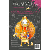 Pink Ink Designs Hickory Dickory Dock A5 Clear Stamps (PI203) (OUTLET)