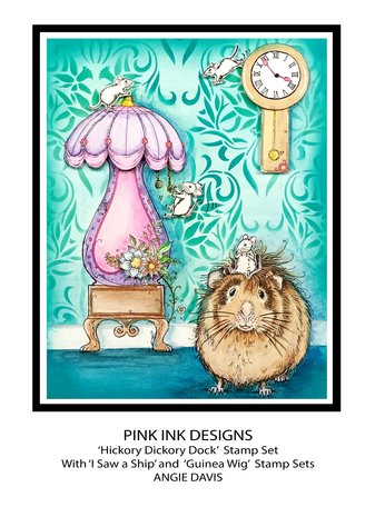 Pink Ink Designs Hickory Dickory Dock A5 Clear Stamps (PI203) (OUTLET) Pink Ink Designs Hickory Dickory Dock A5 Clear Stamps (PI203) (OUTLET)