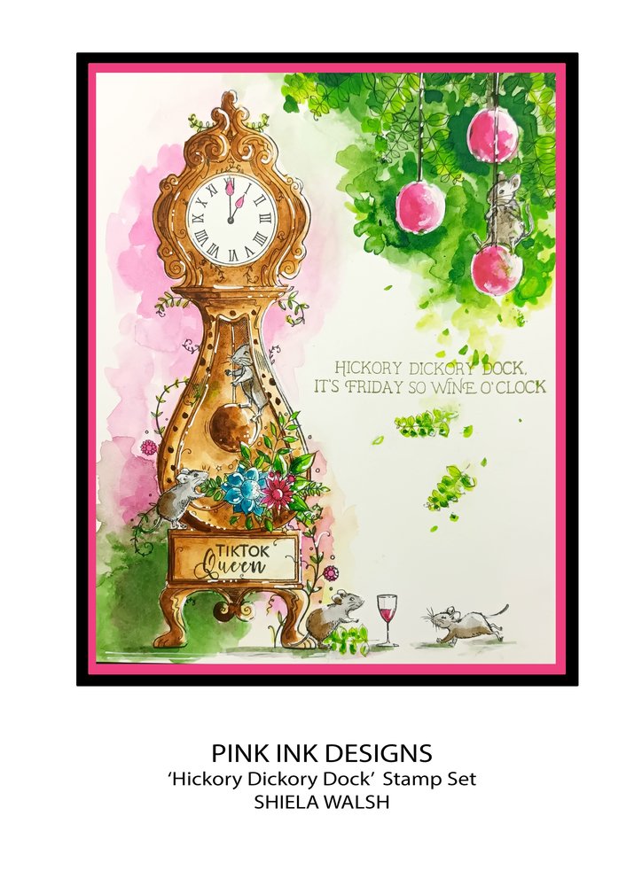 Pink Ink Designs Hickory Dickory Dock A5 Clear Stamps (PI203) (OUTLET) Pink Ink Designs Hickory Dickory Dock A5 Clear Stamps (PI203) (OUTLET)