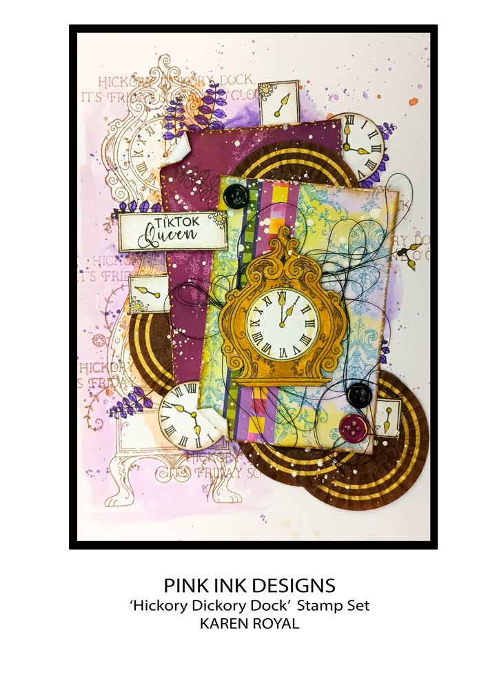 Pink Ink Designs Hickory Dickory Dock A5 Clear Stamps (PI203) (OUTLET) Pink Ink Designs Hickory Dickory Dock A5 Clear Stamps (PI203) (OUTLET)