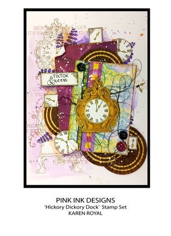 Pink Ink Designs Hickory Dickory Dock A5 Clear Stamps (PI203) (OUTLET) Pink Ink Designs Hickory Dickory Dock A5 Clear Stamps (PI203) (OUTLET)