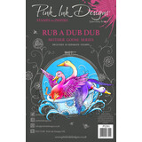 Pink Ink Designs Rub A Dub Dub A5 Clear Stamps (PI201) (OUTLET)