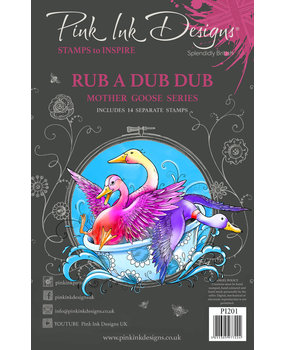 Pink Ink Designs Rub A Dub Dub A5 Clear Stamps (PI201) (OUTLET) Pink Ink Designs Rub A Dub Dub A5 Clear Stamps (PI201) (OUTLET)