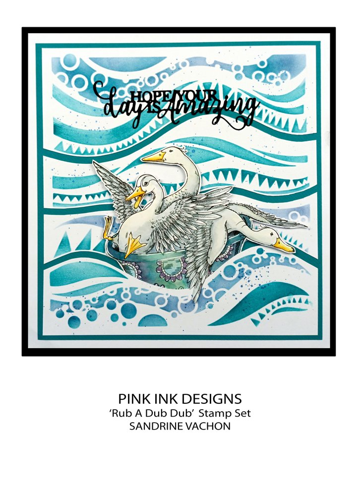 Pink Ink Designs Rub A Dub Dub A5 Clear Stamps (PI201) (OUTLET) Pink Ink Designs Rub A Dub Dub A5 Clear Stamps (PI201) (OUTLET)