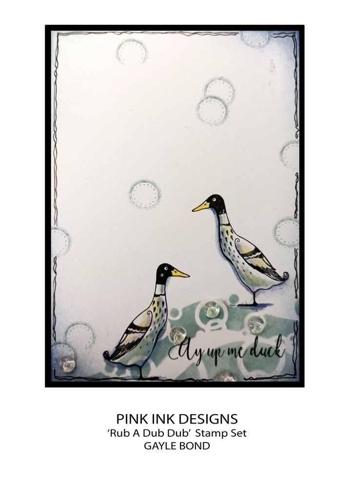 Pink Ink Designs Rub A Dub Dub A5 Clear Stamps (PI201) (OUTLET) Pink Ink Designs Rub A Dub Dub A5 Clear Stamps (PI201) (OUTLET)