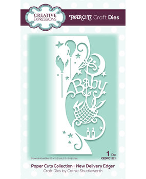 Creative Expressions Cathie Shuttleworth Paper Cuts New Delivery Edger (CEDPC1221) (OUTLET)