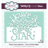 Creative Expressions Cathie Shuttleworth Paper Cuts You're A Star Edger (CEDPC1226) (OUTLET)