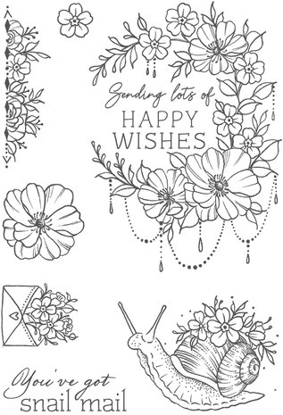 Creative Expressions Designer Boutique Clear Stamp A6 Floral Delivery (UMSDB141) (OUTLET) Creative Expressions Designer Boutique Clear Stamp A6 Floral Delivery (UMSDB141) (OUTLET)