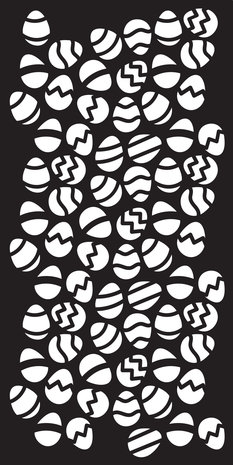 Creative Expressions DL Stencil Egg Stravaganza (CEST103) (OUTLET)