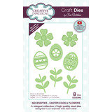 Creative Expressions Sue Wilson Craft Die Necessities Easter Eggs & Flowers (CED23062) (OUTLET)