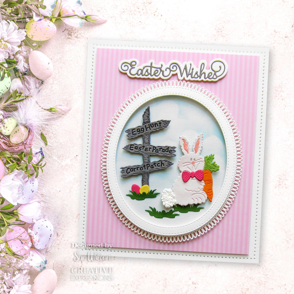 Creative Expressions Sue Wilson Craft Die Necessities Easter Bunny (CED23061) (OUTLET) Creative Expressions Sue Wilson Craft Die Necessities Easter Bunny (CED23061) (OUTLET)