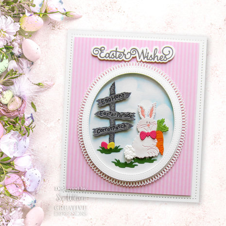 Creative Expressions Sue Wilson Craft Die Necessities Easter Bunny (CED23061) (OUTLET) Creative Expressions Sue Wilson Craft Die Necessities Easter Bunny (CED23061) (OUTLET)