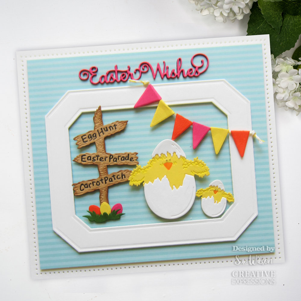 Creative Expressions Sue Wilson Craft Die Mini Shadowed Sentiments Easter Wishes (CEDSS019) (OUTLET) Creative Expressions Sue Wilson Craft Die Mini Shadowed Sentiments Easter Wishes (CEDSS019) (OUTLET)
