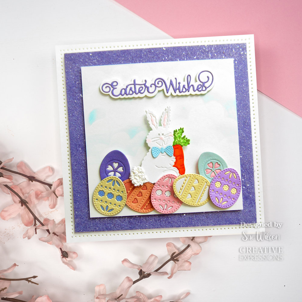 Creative Expressions Sue Wilson Craft Die Mini Shadowed Sentiments Easter Wishes (CEDSS019) (OUTLET) Creative Expressions Sue Wilson Craft Die Mini Shadowed Sentiments Easter Wishes (CEDSS019) (OUTLET)