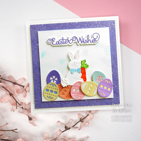 Creative Expressions Sue Wilson Craft Die Mini Shadowed Sentiments Easter Wishes (CEDSS019) (OUTLET) Creative Expressions Sue Wilson Craft Die Mini Shadowed Sentiments Easter Wishes (CEDSS019) (OUTLET)
