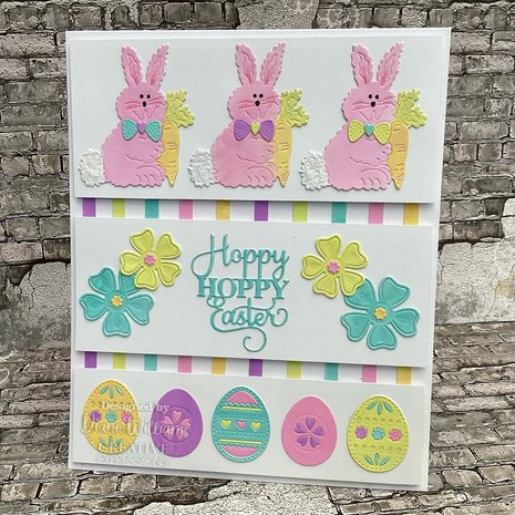 Creative Expressions Sue Wilson Craft Die Mini Expressions Hoppy Hoppy Easter (CEDME134) (OUTLET) Creative Expressions Sue Wilson Craft Die Mini Expressions Hoppy Hoppy Easter (CEDME134) (OUTLET)