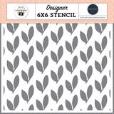 Carta Bella Lovely Leaves Stencil (CBHTE308035) (OUTLET)