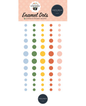 Carta Bella Here There And Everywhere Enamel Dots (CBHTE308028) (OUTLET)