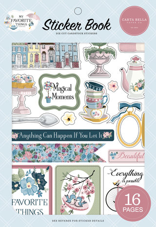 Carta Bella My Favorite Things Sticker Book (CBMFT307029) (OUTLET)