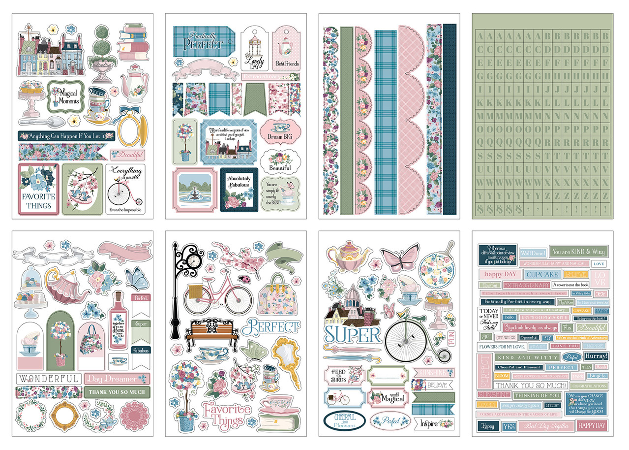 Carta Bella My Favorite Things Sticker Book (CBMFT307029) (OUTLET)