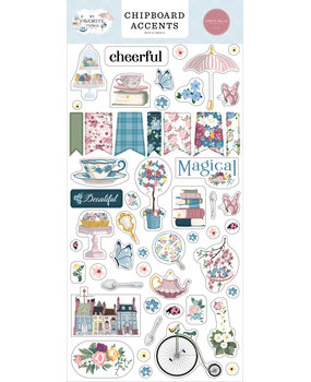 Carta Bella My Favorite Things Chipboard Accents (CBMFT307021) (OUTLET)