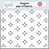 Glistening Diamonds Stencil (CBMFT307033) (OUTLET) Glistening Diamonds Stencil (CBMFT307033) (OUTLET)
