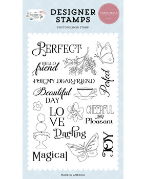 Carta Bella For My Dear Friend Designer Stamps (CBMFT307041) (OUTLET)