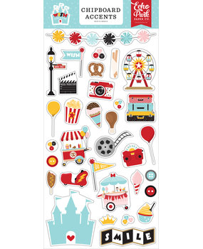 Echo Park Wish Upon A Star 2 Chipboard Accents (WUS306021) (DISCONTINUED)