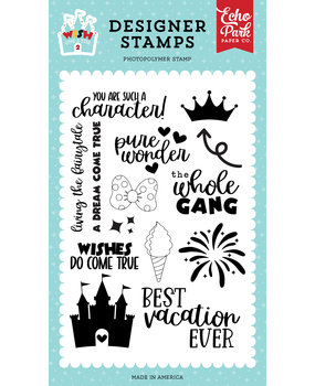 Echo Park Pure Wonder Designer Stamps (WUS306043) (DISCONTINUED)
