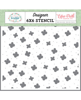 Echo Park Smell The Flowers Stencil (LIB309033) (DISCONTINUED) Echo Park Smell The Flowers Stencil (LIB309033) (DISCONTINUED)