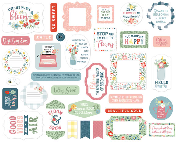 Echo Park Life Is Beautiful Ephemera (LIB309024) (DISCONTINUED) Echo Park Life Is Beautiful Ephemera (LIB309024) (DISCONTINUED)