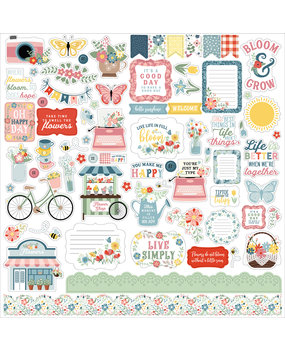 Echo Park Life Is Beautiful Element Sticker (LIB309014) (DISCONTINUED)