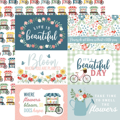 Echo Park Life Is Beautiful 6x6 Inch Paper Pad (LIB309023) (DISCONTINUED) Echo Park Life Is Beautiful 6x6 Inch Paper Pad (LIB309023) (DISCONTINUED)