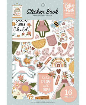 Echo Park Dream Big Little Girl Sticker Book (DBG305029) (DISCONTINUED)