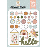 Echo Park Dream Big Little Girl Adhesive Brads (DBG305020) (DISCONTINUED)