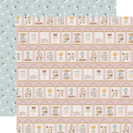 Echo Park Dream Big Little Girl 6x6 Inch Paper Pad (DBG305023) (DISCONTINUED) Echo Park Dream Big Little Girl 6x6 Inch Paper Pad (DBG305023) (DISCONTINUED)