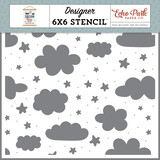 Echo Park Little Dreamer Boy Stencil (DBB304033) (DISCONTINUED)