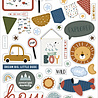 Echo Park Dream Big Little Boy Chipboard Accents (DBB304021) (DISCONTINUED)