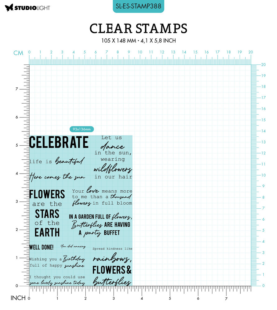 Studio Light Celebration Essentials Clear Stamps EN (SL-ES-STAMP388) (OUTLET) Studio Light Celebration Essentials Clear Stamps EN (SL-ES-STAMP388) (OUTLET)