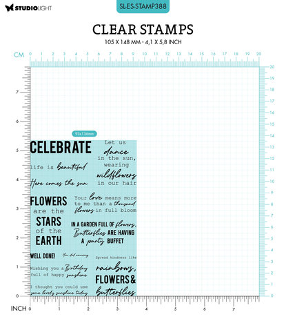 Studio Light Celebration Essentials Clear Stamps EN (SL-ES-STAMP388) (OUTLET) Studio Light Celebration Essentials Clear Stamps EN (SL-ES-STAMP388) (OUTLET)